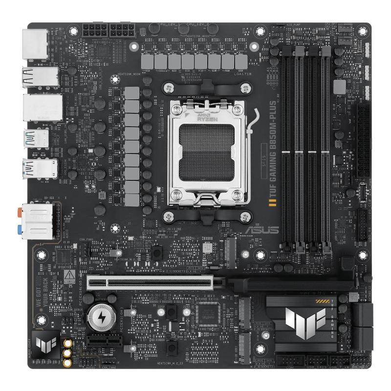 Asus tuf gaming b850m-plus amd b850 socket am5 micro atx