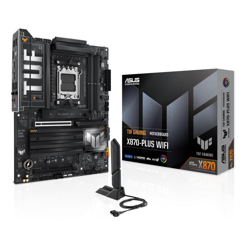 Asus tuf gaming x870-plus wifi amd x870 socket am5 atx