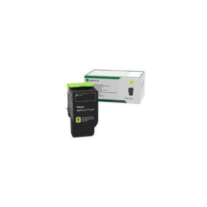 Lexmark 78c2uy0 cartuccia toner 1 pz originale giallo