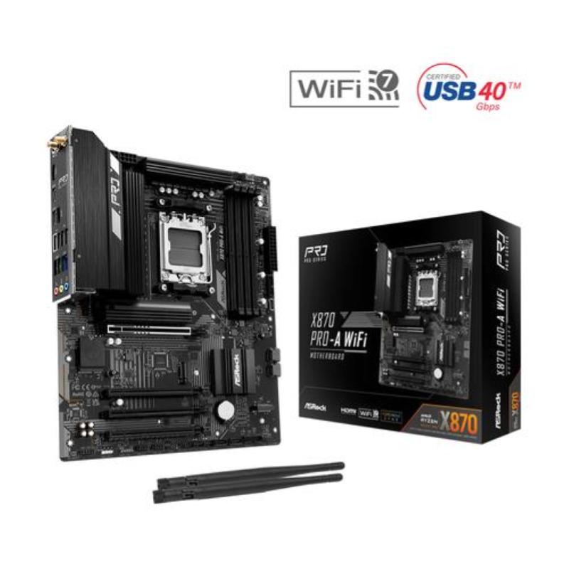 Asrock mb amd am5 x870/4ddrs/wifi