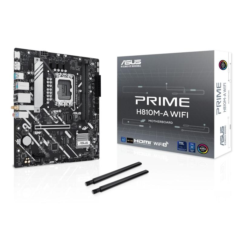 Asus prime h810m-a wifi intel h810 lga 1851 (socket v1) micro atx