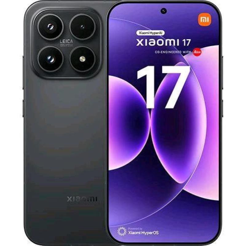 Xiaomi 17 5g dual sim 6.3 octa core 512gb ram 12gb 5g europa black