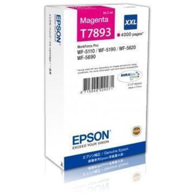 Epson cart ink magenta xxl per wf-5620, serie torre di pisa