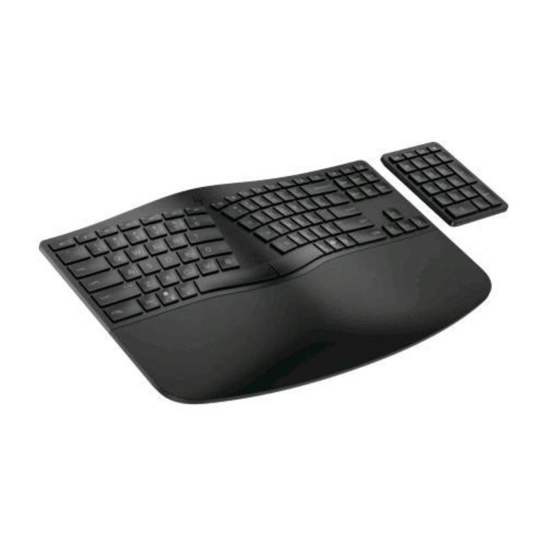 HP Tastiera Ergonomica Wireless E Bluetooth 960 - Layout Qwerty Italiano 7E755aa#Abz - Immagine 5