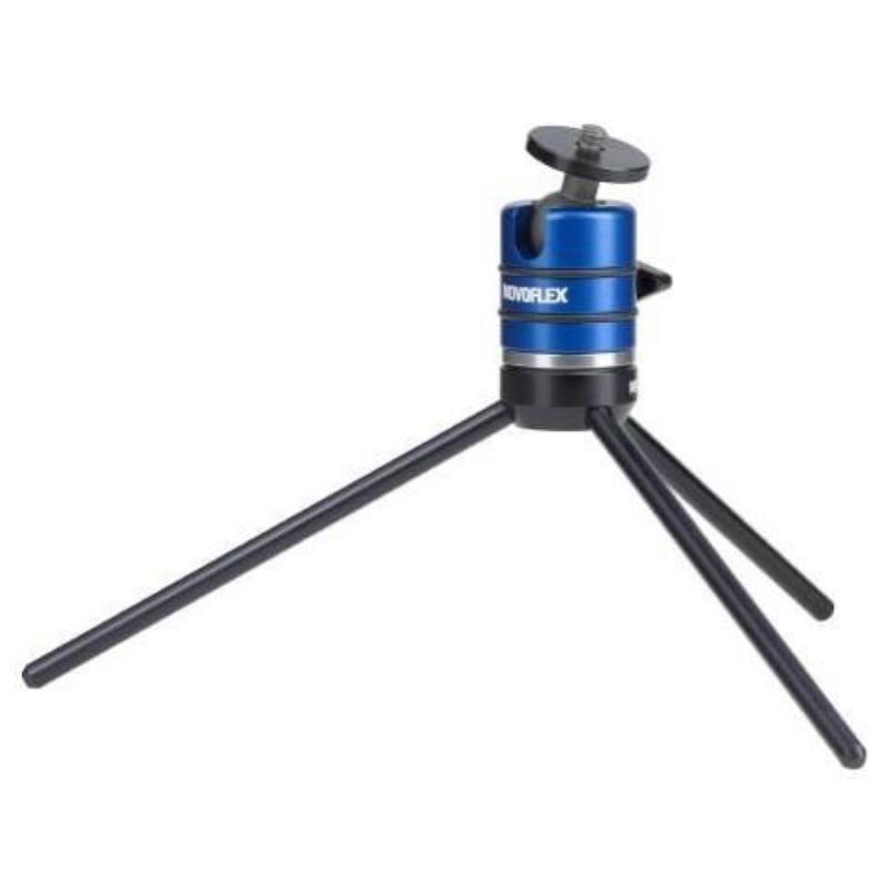 Novoflex microstativ treppiede 3 gamba/gambe nero, blu