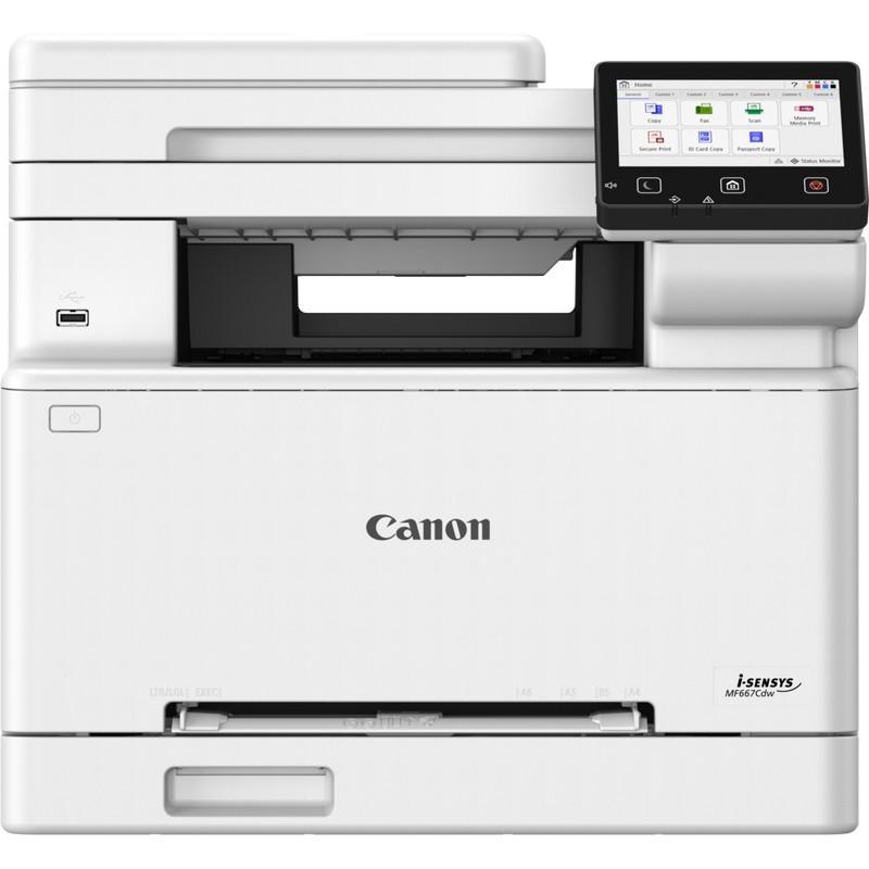 Canon i-sensys mf667cdw laser a4 1200 x 1200 dpi 25 ppm wi-fi