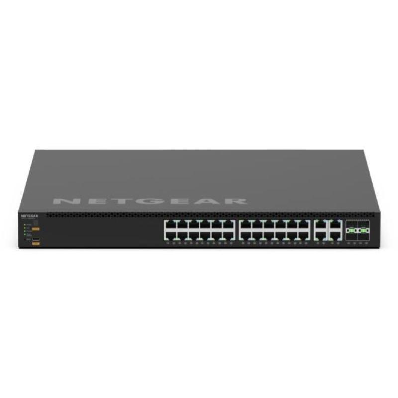 Netgear msm4332 gestito l3 supporto power over ethernet (poe) 1u nero