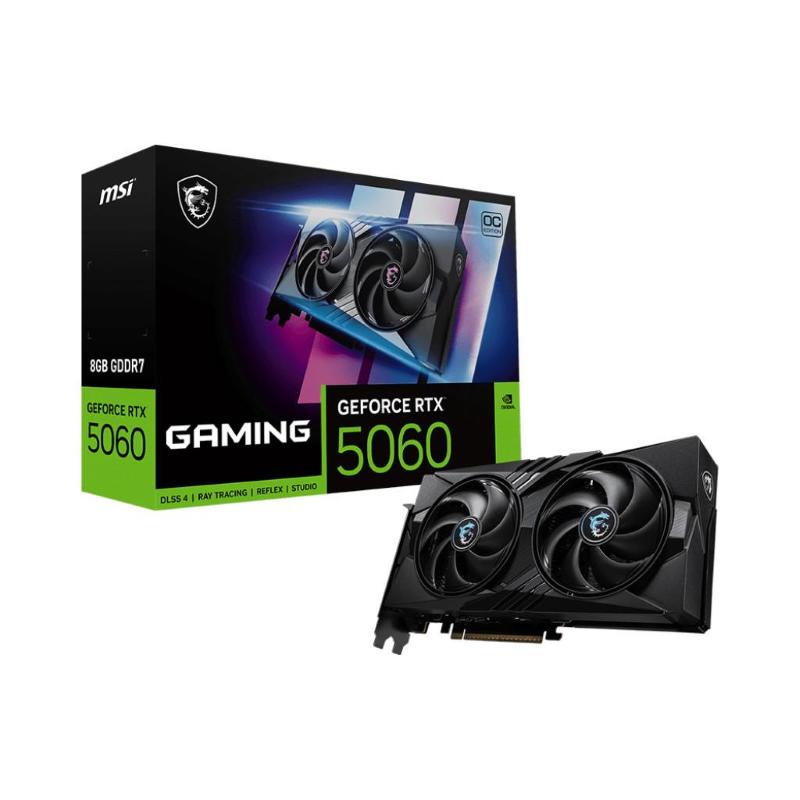 Msi geforce rtx 5060 8g gaming oc nvidia 8 gb gddr7