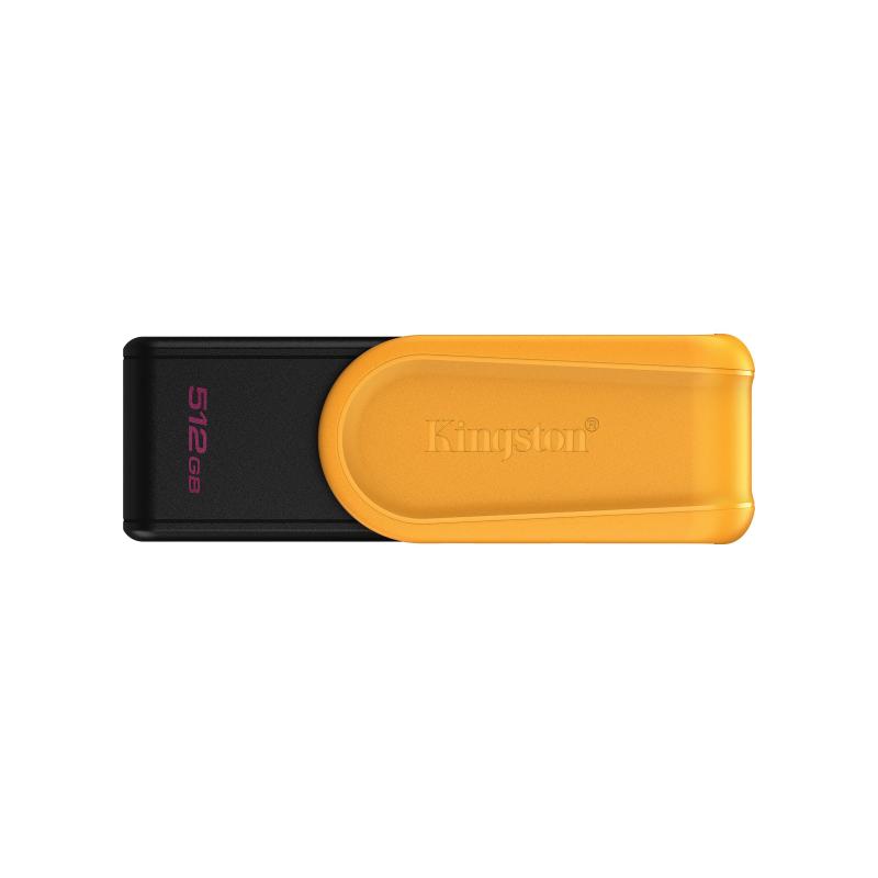 Kingston technology datatraveler 512gb portable usb 3.2 gen 1 exodia s (nero/giallo)