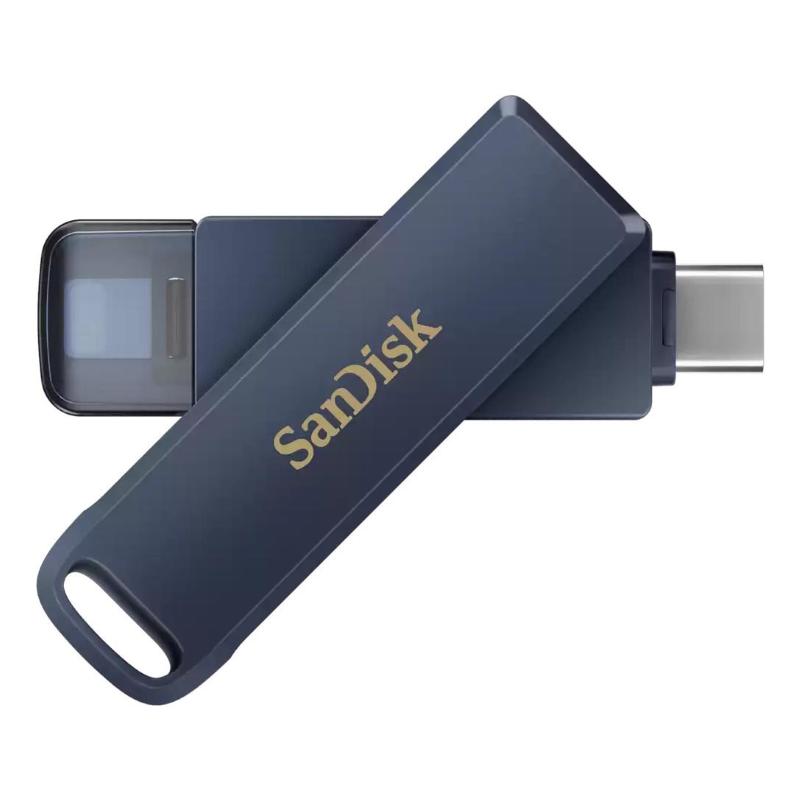 Sandisk Blu Unità Flash Usb Ixpand 128 Gb Usb Type-C / Lightning - Immagine 5