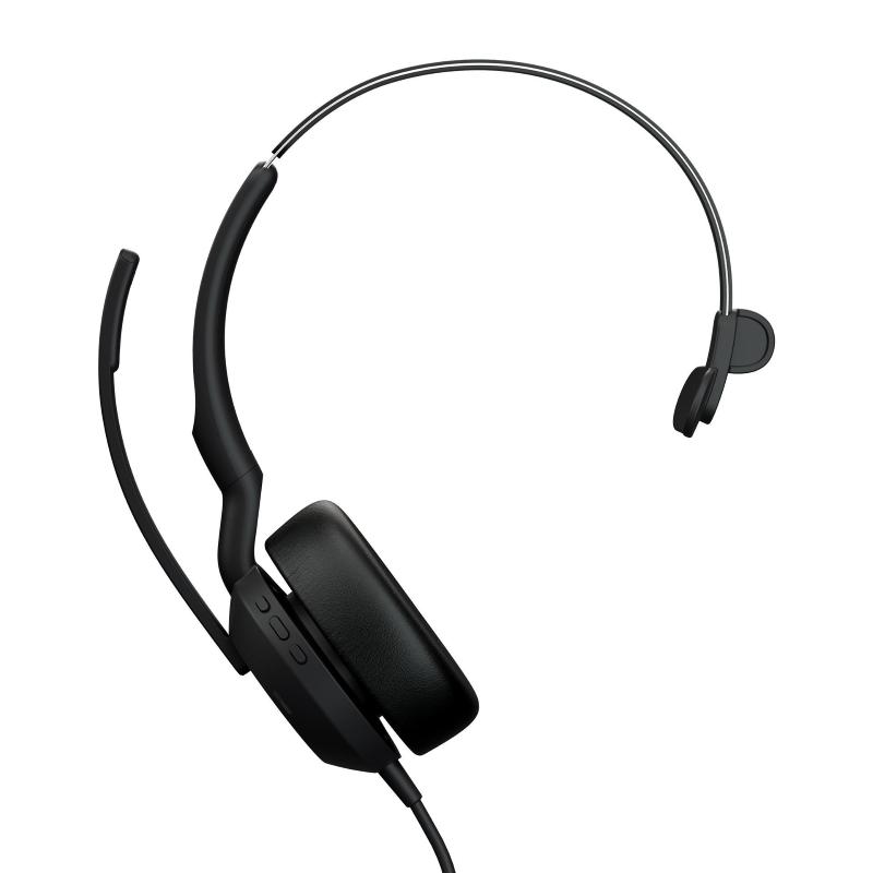 Jabra Nere Cuffie Con Archetto Usb Evolve2 50 Per Ufficio/Call Center - Immagine 2