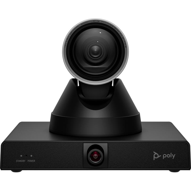 Poly studio e60 smart camera 4k mptz with 12x optical zoom