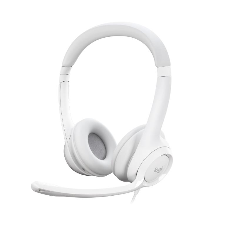 H390 usb bianco con audio digitale ottimizzato e controlli sul cavo - Immagine 7
