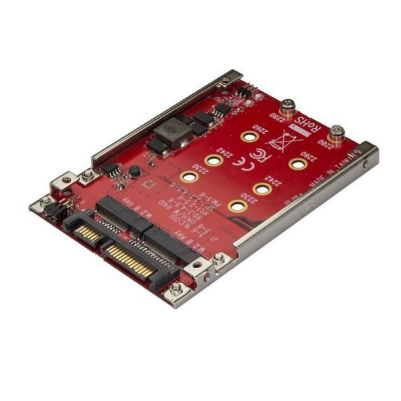 StarTech.com Adattatore per 2 Dischi SSD M.2 a SATA per alloggio da 2,5 - RAID ( - Immagine 5