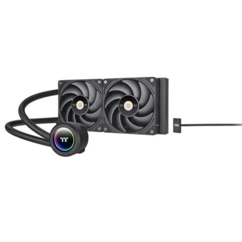 Thermaltake cl-w418-pl00bl-a sistema di raffreddamento per computer raffreddatore di liquidi tutto in uno 12 cm nero 1 pz
