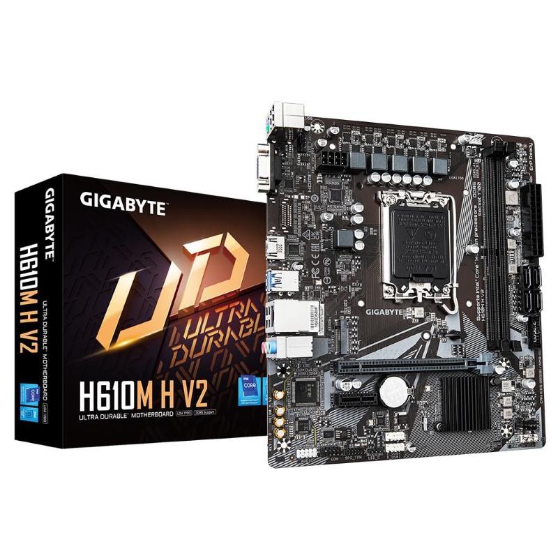 Gigabyte h610m h v2 scheda madre intel h610 express lga 1700 micro atx