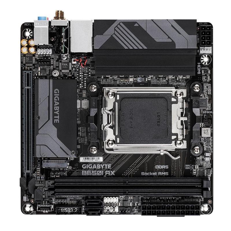 Gigabyte b650i ax scheda madre amd b650 presa di corrente am5 mini itx
