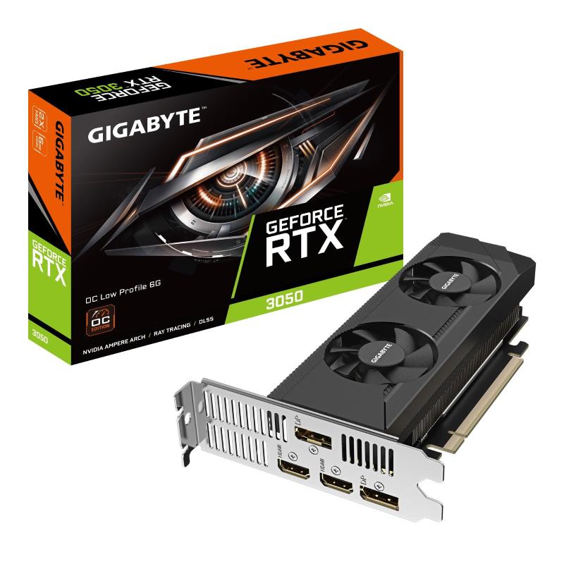 Gigabyte geforce rtx 3050 oc low profile 6g nvidia 6 gb gddr6