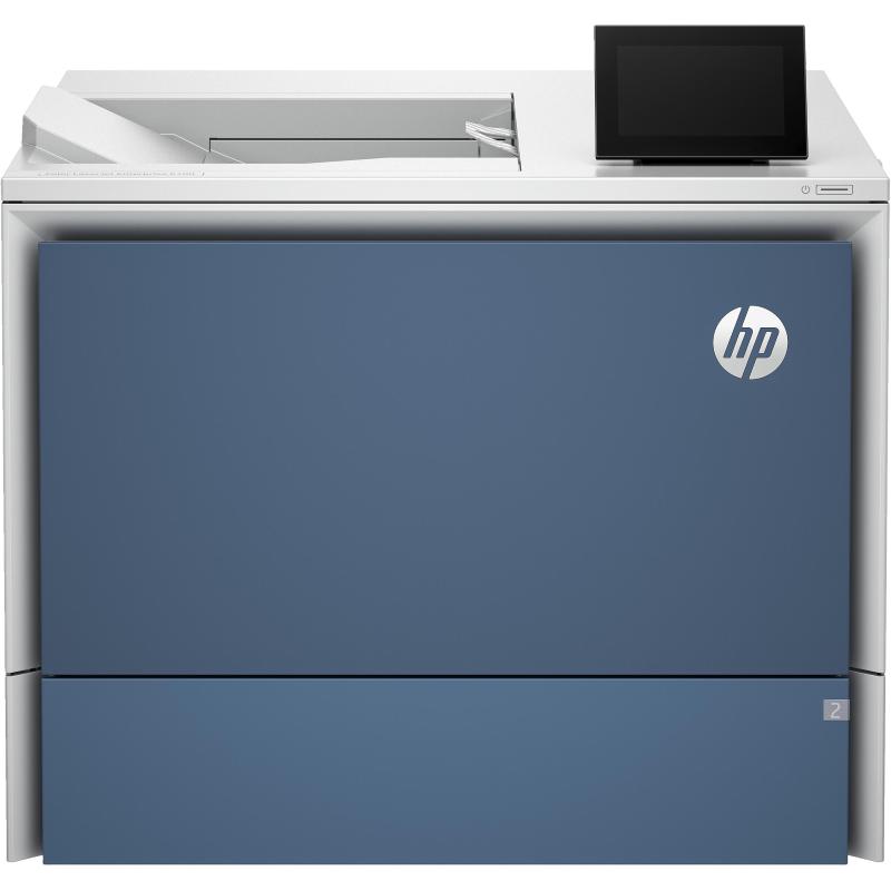 Hp laserjet enterprise stampante color 6701dn, stampa, porta unità flash usb anteriore vassoi ad alta capacità opzionali