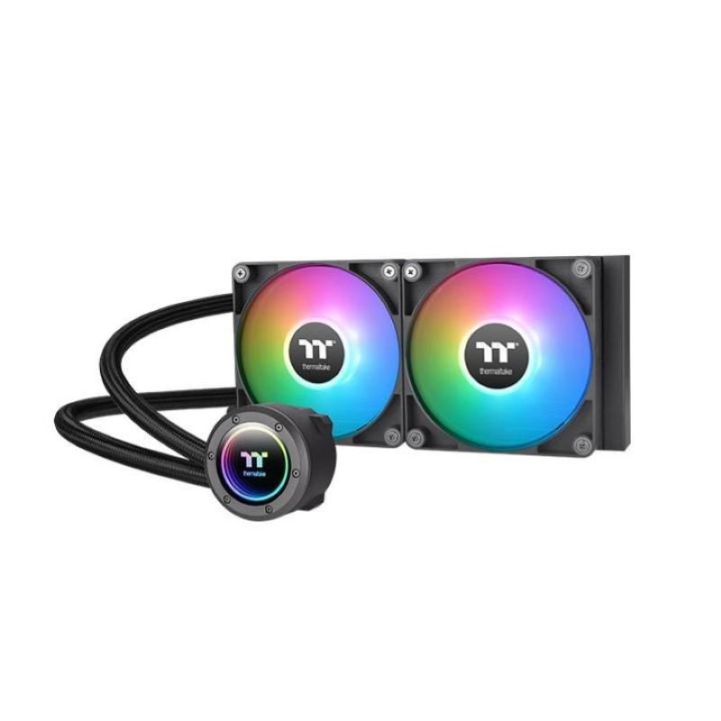 Thermaltake tt th240 argb processore raffreddatore di liquidi tutto in uno 12 cm nero 1 pz