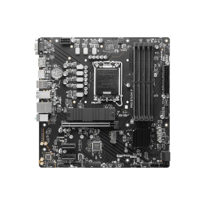 Msi pro b760m-p scheda madre intel b760 lga 1700 micro atx