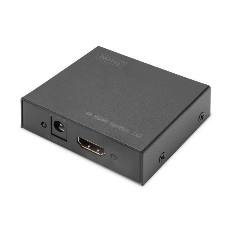Digitus Nero Ds-46304 2 Porte Distributore, Splitter Hdmi Predisposto Alla Riproduzione 3D, Contenitore In Metallo 4096 X 2160 Pixel - Immagine 11