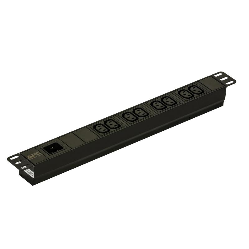 Apc epdu1016b unità di distribuzione dell\`energia (pdu) 8 presa(e) ac 1u nero