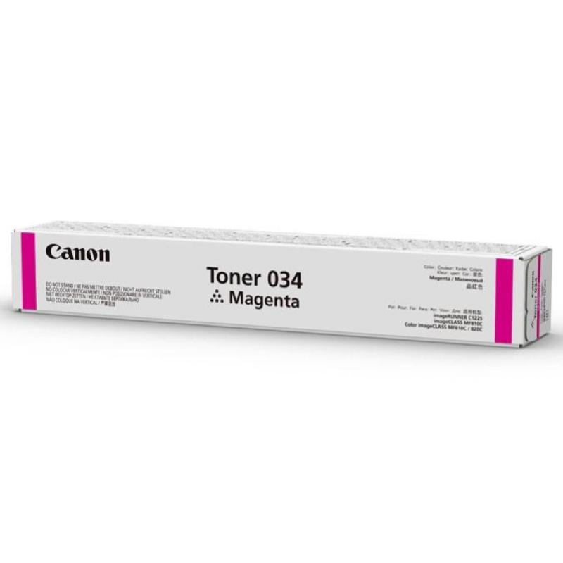Canon 034 cartuccia toner 1 pz originale magenta