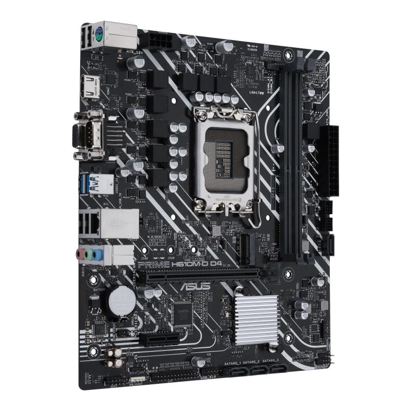 Asus prime h610m-d d4 intel h610 lga 1700 micro atx