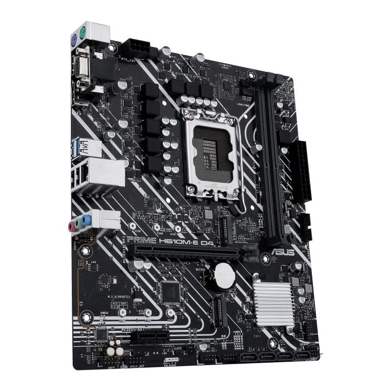 Asus prime h610m-e d4-csm intel h610 lga 1700 micro atx