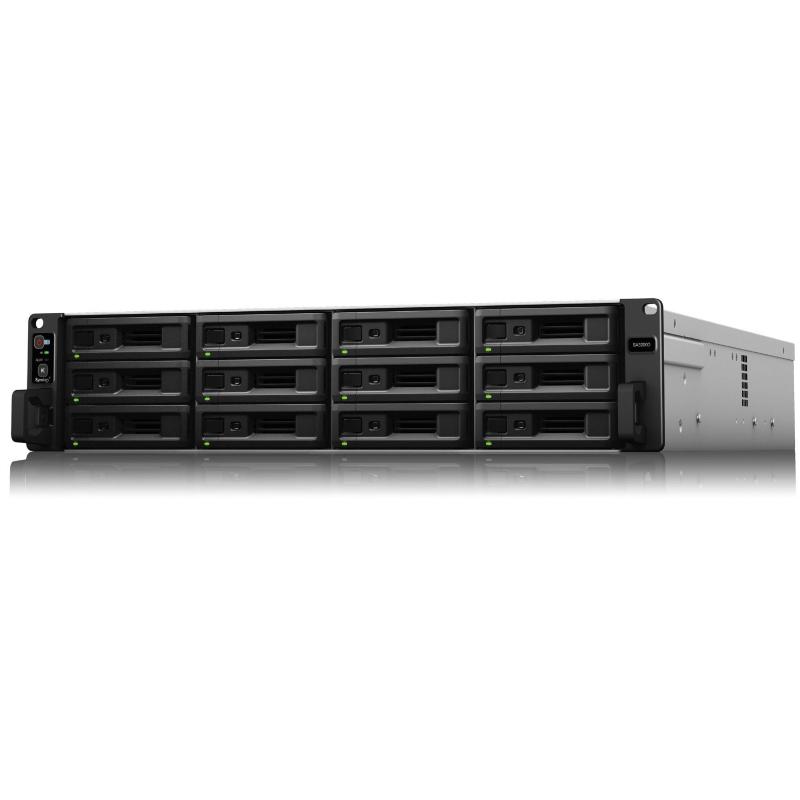 Synology rackstation sa3200d server nas e di archiviazione armadio (2u) collegamento ethernet lan nero, grigio d-1521