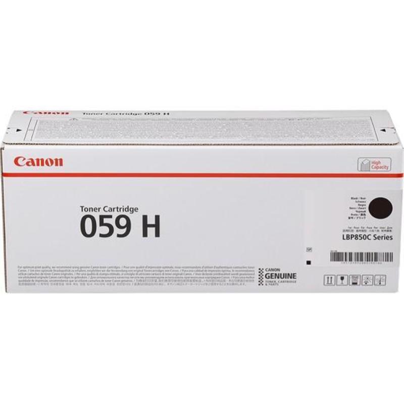Canon 059h bk cartuccia toner 1 pz originale nero