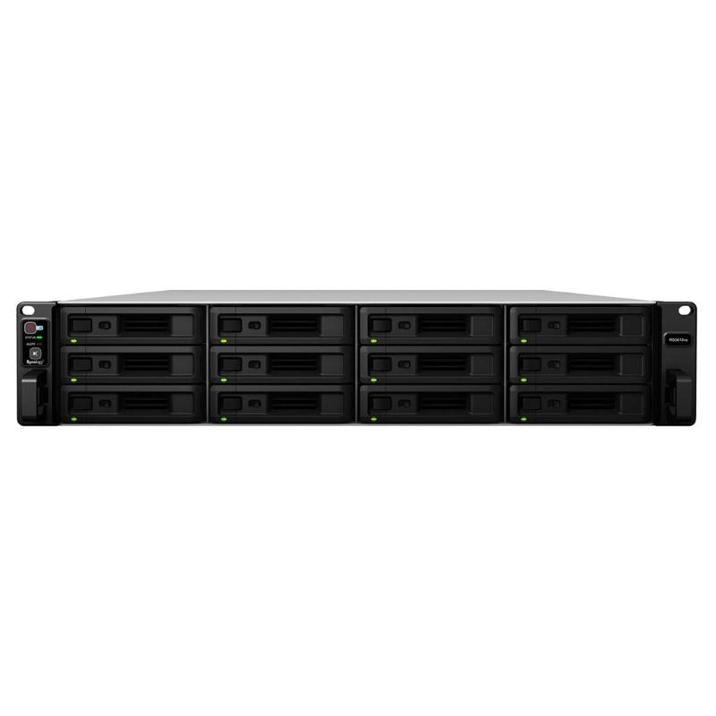 Synology rackstation rs3618xs nas armadio (2u) collegamento ethernet lan nero d-1521