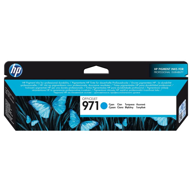 Hp cartuccia originale inchiostro ciano 971