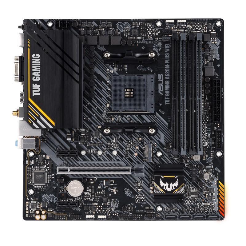 Asus tuf gaming a520m-plus wifi amd a520 socket am4 micro atx