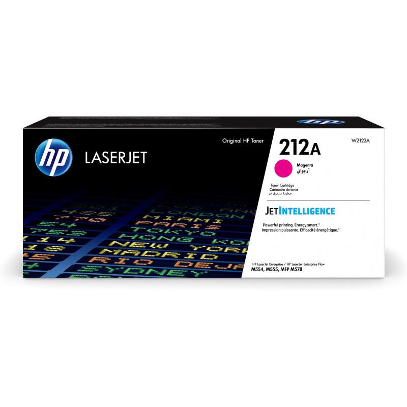 Hp cartuccia toner magenta originale laserjet 212a
