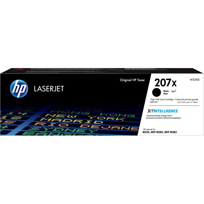 Hp cartuccia toner nero originale laserjet 207x ad alta capacità