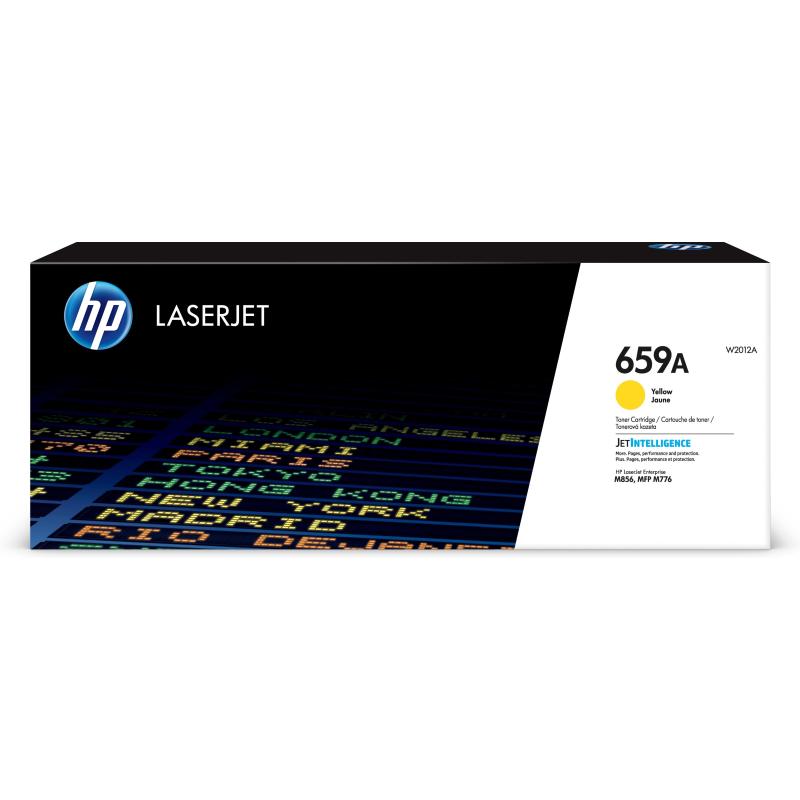 Hp laserjet cartuccia toner giallo originale 659a