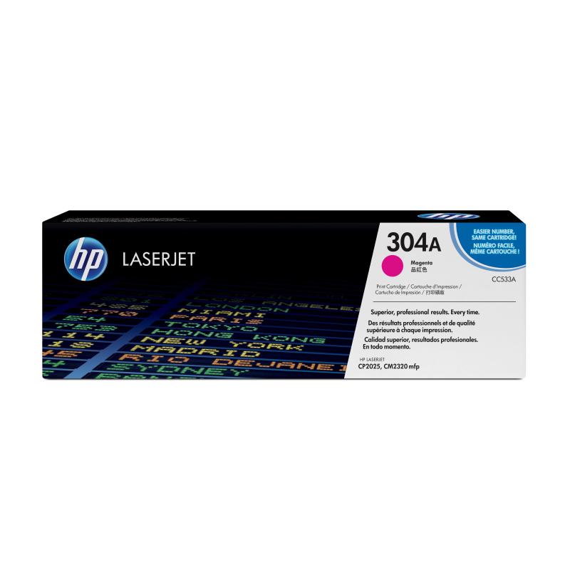 Hp cartuccia toner originale magenta laserjet 304a