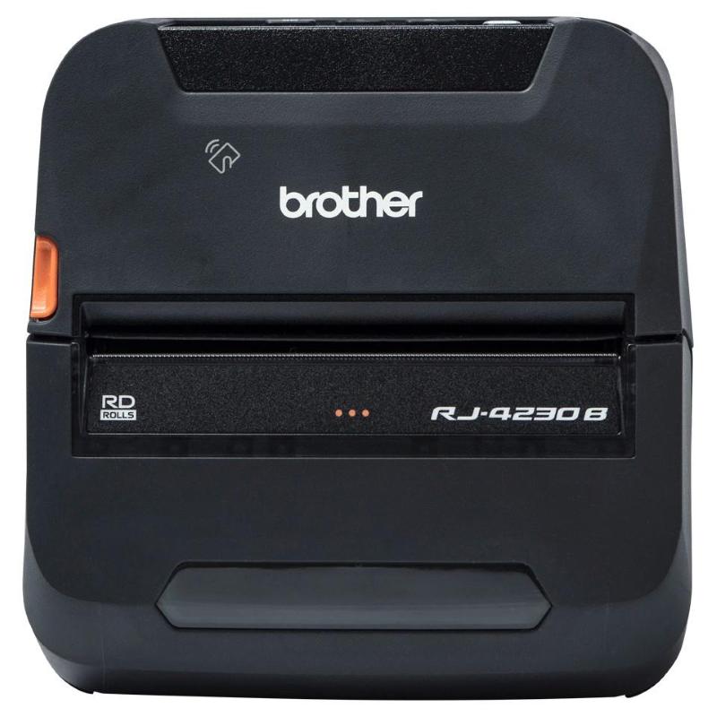 Brother rj-4230b stampante pos 203 x 203 dpi con cavo e senza cavo termica diretta stampante portatile