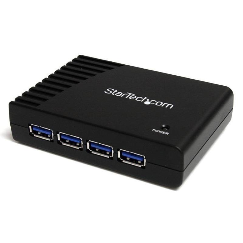 Startech Nero Hub Superspeed Usb 3.0 A 4 Porte (Usb-B, 4 Porte), Docking Station + Hub Usb, - Immagine 6