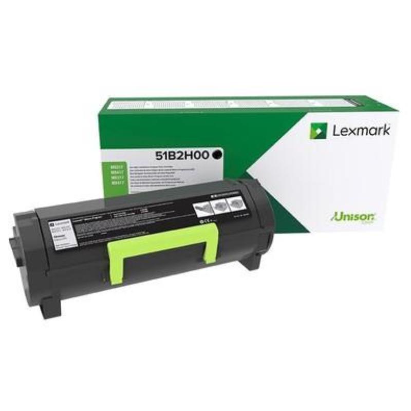 Lexmark 51b2h00 cartuccia toner 1 pz originale nero