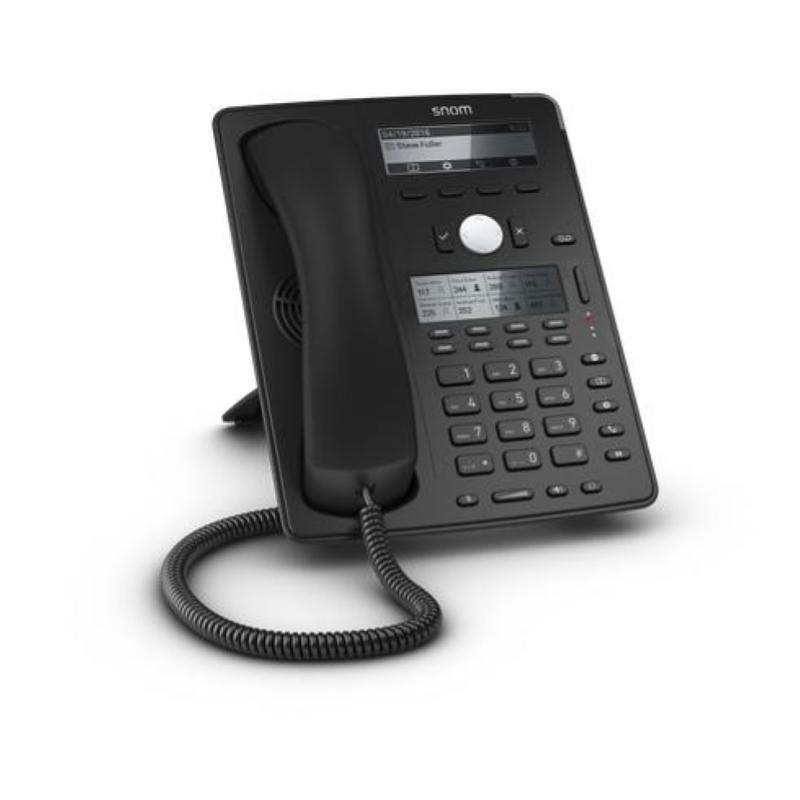 Snom d745 telefono ip nero