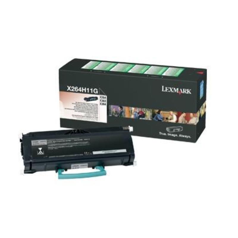 Lexmark x264h11g cartuccia toner 1 pz originale nero