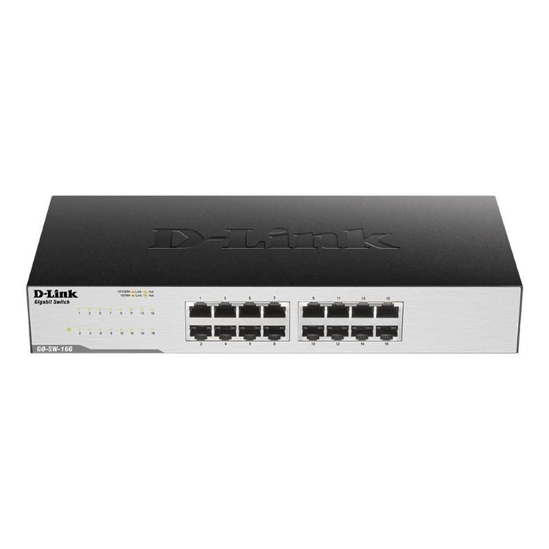 D-Link Nero Go-Sw-16G/E (16 Porte), Switch Di Rete, - Immagine 4