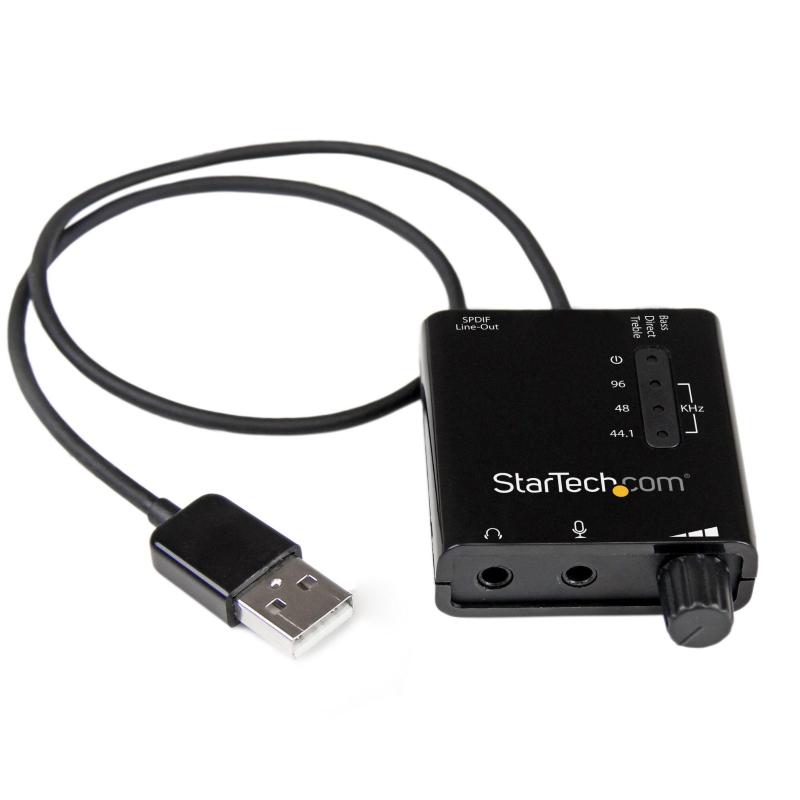 Startech.com scheda audio esterna adattatore audio stereo usb con audio digitale spdif