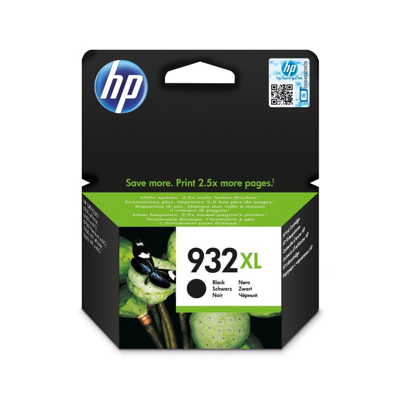 Hp cartuccia originale inchiostro nero ad alta capacità 932xl