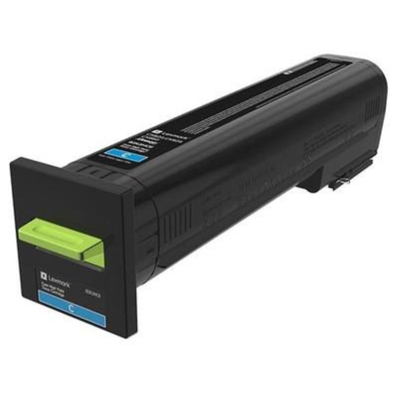 Lexmark 82k2hce cartuccia toner 1 pz originale ciano