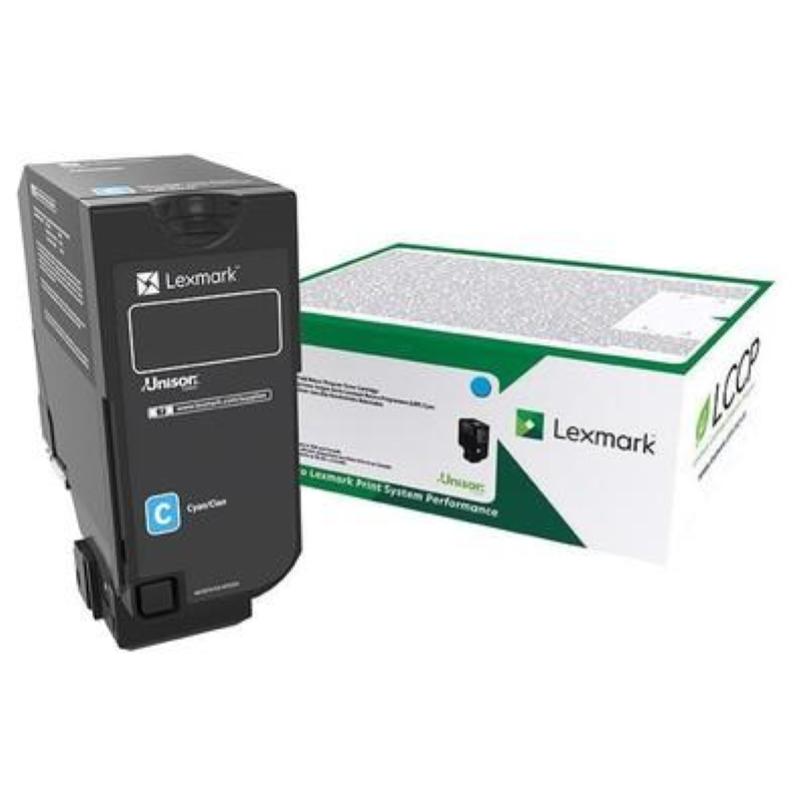 Lexmark 75b20c0 cartuccia toner 1 pz originale ciano
