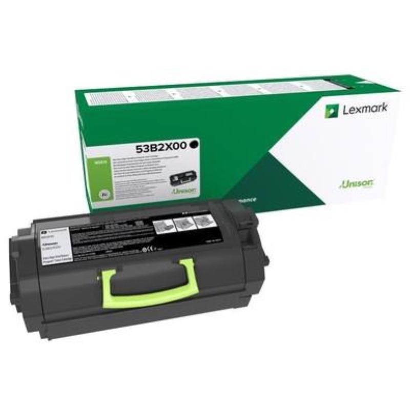 Lexmark 53b2x00 cartuccia toner 1 pz originale nero